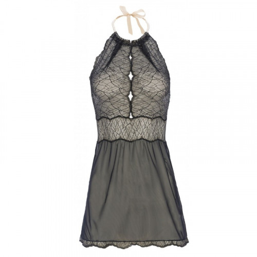 Bracli Sydney Slip Dress schwarz
 Farbe-Schwarz Größe-S