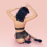 Bracli Bettie Page Panty schwarz